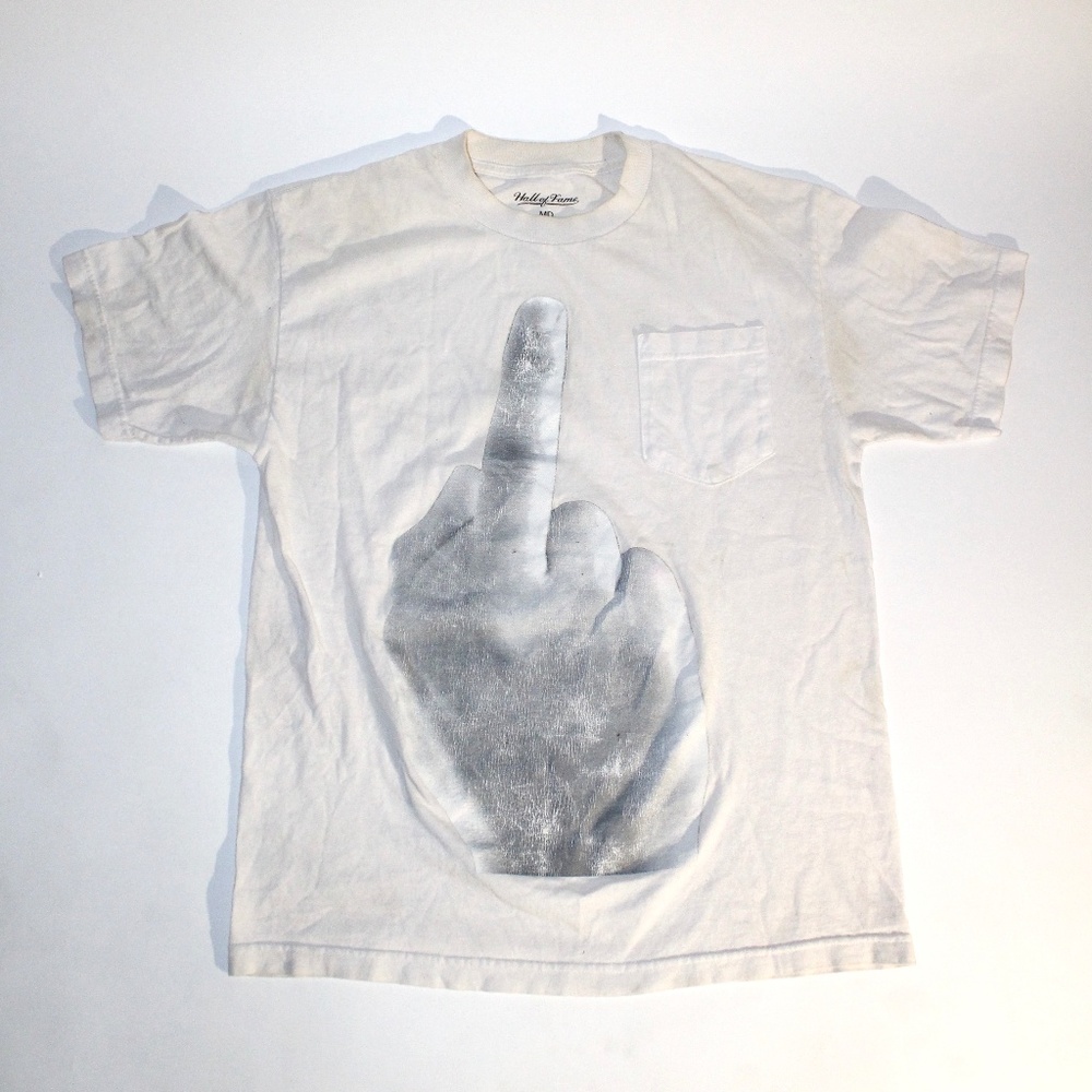 Hall of Fame Middle Finger Pocket Tee